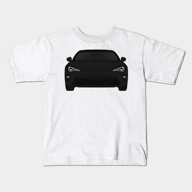 GT86 Black Kids T-Shirt by VENZ0LIC